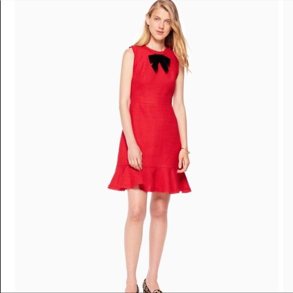 Kate Spade sleeveless tweed dress size 4 - Picture 1 of 11